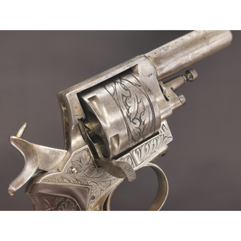 Handguns REVOLVER BULL DOG CALIBRE 450 SIMPLE & DOUBLE ACTION ELG 1890 - BELGIQUE XIXè {PRODUCT_REFERENCE} - 8
