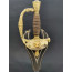 FORTE EPEE DE LUXE À CISELURES MODÈLE 1817 DES POUDRES ET SALPÊTRES INGENIEUR GÉNÉRAL DE VARINE BOHANS 1922 - FRANCE XXè