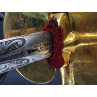 Armes Blanches UNIQUE EPEE DE LUXE A CISELURES MODELE 1817 POUDRES ET SALPETRES INGENIEUR GENERAL DE VARINE BOHANS 1922 - FRANCE