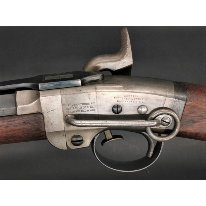 Armes Longues SMITH CARABINE MODEL 1857 Calibre 50 à PERCUSSION - USA XIXè {PRODUCT_REFERENCE} - 9