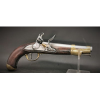 Armes de Poing PISTOLET CAVALERIE  à SILEX  Mle AN IX / An 9 Maubeuge Mre Nationale An X de 1801  - France Premier Empire {PRODU