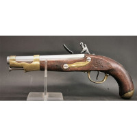 Armes de Poing PISTOLET CAVALERIE  à SILEX  Mle AN IX / An 9 Maubeuge Mre Nationale An X de 1801  - France Premier Empire {PRODU