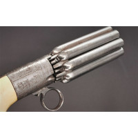 Handguns POIVRIERE de type MARIETTE  8 CANONS  CALIBRE 8mm à percussion - Belgique XIXè {PRODUCT_REFERENCE} - 5