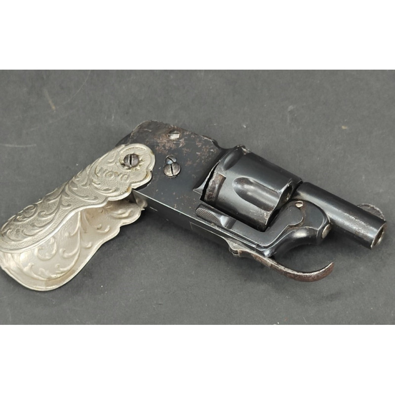 Handguns REVOLVER GALAND NOVO Calibre 6.35 brevet D.D.Oury  -  Belgique XIXè {PRODUCT_REFERENCE} - 4