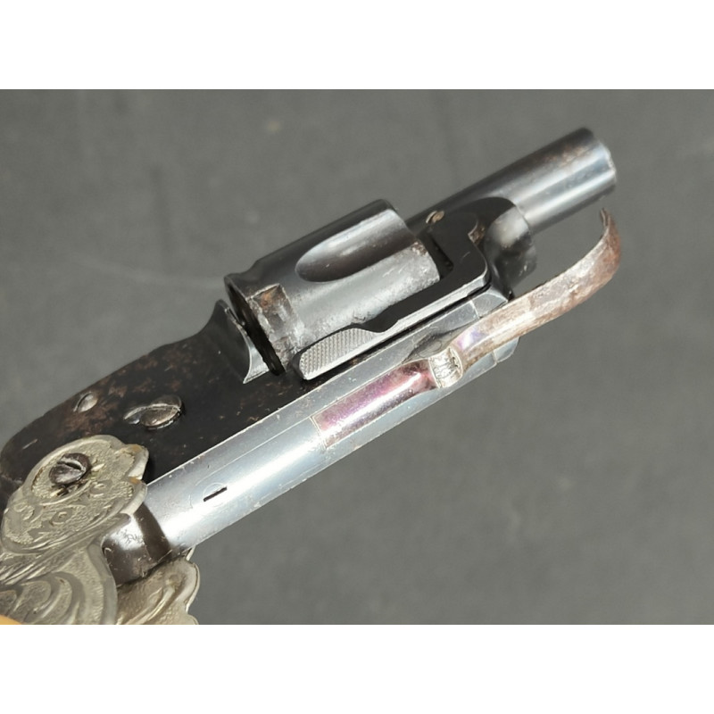 Handguns REVOLVER GALAND NOVO Calibre 6.35 brevet D.D.Oury  -  Belgique XIXè {PRODUCT_REFERENCE} - 5