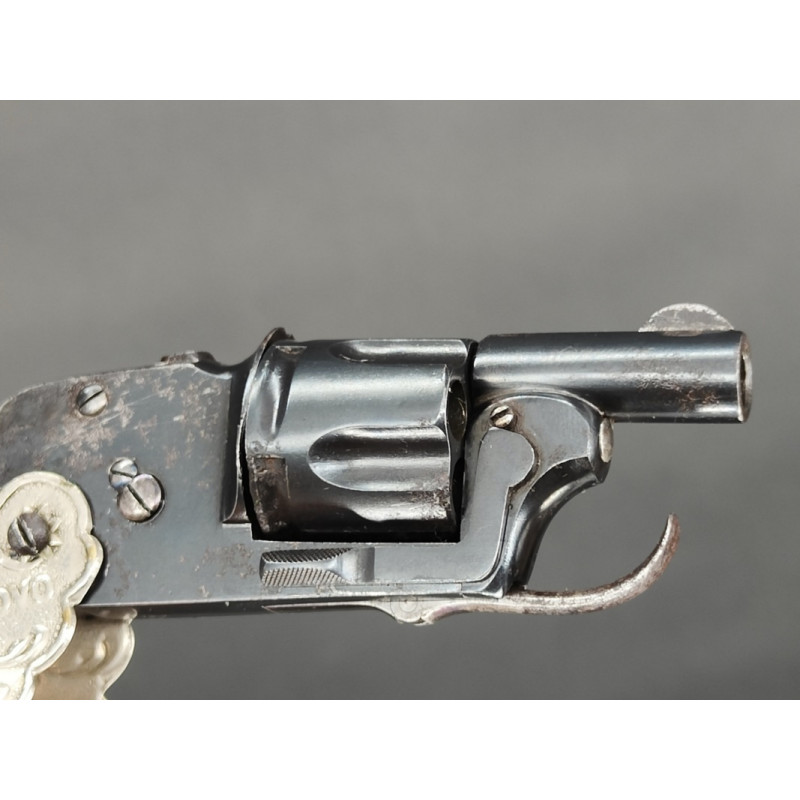 Handguns REVOLVER GALAND NOVO Calibre 6.35 brevet D.D.Oury  -  Belgique XIXè {PRODUCT_REFERENCE} - 7
