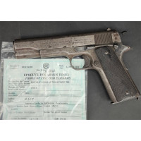 Armes Catégorie B PISTOLET WW1 COLT   MODELE 1911 US ARMY    Calibre 45 ACP  de 1918  - US première Guerre Mondiale {PRODUCT_REF