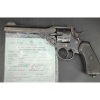 Armes Catégorie B REVOLVER MILITAIRE WW1   WEBLEY MARK VI  de 1918  Calibre 455 - GB première Guerre Mondiale {PRODUCT_REFERENCE