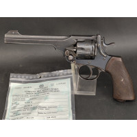 Armes Catégorie B REVOLVER WW1 MILITAIRE Régimenté  WEBLEY MARK VI  de 1916  Calibre 455 et 45 ACP  -  GB première Guerre Mondia