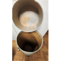 Militaria CONTAINER DE PARACHUTAGE EN CARTON A-10 - RESISTANCE 1944 FF1 SOE OSS - USA / GB seconde Guerre Mondiale {PRODUCT_REFE