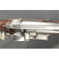 Armes de Poing LONG PISTOLET A SILEX  Signé MAUGER à LISIEUX - FRANCE Ancienne Monarchie - Louis XV {PRODUCT_REFERENCE} - 6