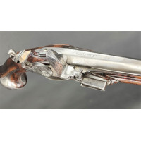 Armes de Poing LONG PISTOLET A SILEX  Signé MAUGER à LISIEUX - FRANCE Ancienne Monarchie - Louis XV {PRODUCT_REFERENCE} - 7
