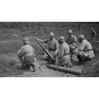 Armes Neutralisées  MORTIER  WW1 INFANTERIE   BRANDT Modèle 1915   AIR ou GAZ - France première Guerre Mondiale {PRODUCT_REFEREN