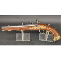 Armes et Objets de Marine PISTOLET OFFICIER DE MARINE à Silex Signé JOSEPH DUMAREST à ST ETIENNE - Louis XVI - France Ancienne M
