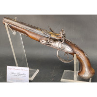 Armes de Poing PISTOLET à SILEX DE VENERIE CHASSE LOUIS XVI Signé Joseph DUMAREST - France Ancienne Monarchie {PRODUCT_REFERENCE