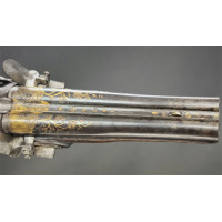 Armes de Poing PISTOLET à SILEX DE VENERIE CHASSE LOUIS XVI Signé Joseph DUMAREST - France Ancienne Monarchie {PRODUCT_REFERENCE