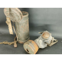 Militaria MASQUE A GAZ WW2  Gasmaske Modèle 1938 - Allemagne Seconde Guerre Mondiale {PRODUCT_REFERENCE} - 8