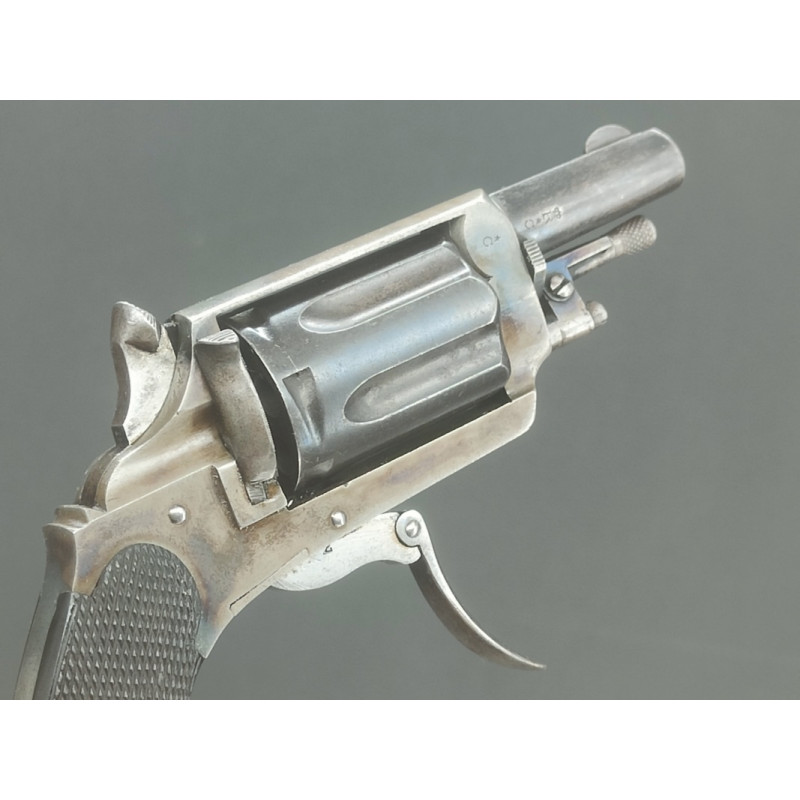 Handguns REVOLVER de type VELODOG CALIBRE 22 EXTRA LONG - 22LR ANNULAIRE D'ORIGINE ! - Belgique XIXè {PRODUCT_REFERENCE} - 1
