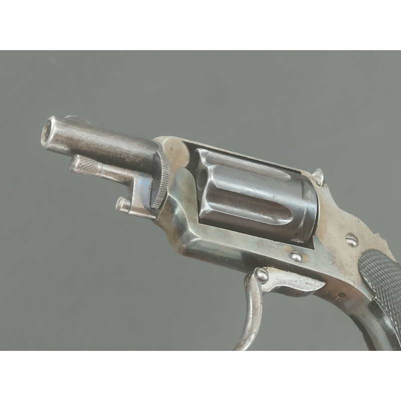Handguns REVOLVER de type VELODOG CALIBRE 22 EXTRA LONG - 22LR ANNULAIRE D'ORIGINE ! - Belgique XIXè {PRODUCT_REFERENCE} - 5