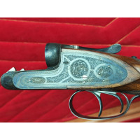 Chasse & Tir sportif PAIRE FUSILS type MAISONNIAL PLATINES ANGLAISE PURDEY ou HOLLAND Canons HEURTIER SAINT EITIENNE Calibre 12/
