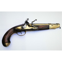 Armes et Objets de Marine GRAND PISTOLET A SILEX D'OFFICIER DE MARINE MODELE An II - FRANCE REVOLUTION {PRODUCT_REFERENCE} - 2
