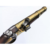 Armes et Objets de Marine GRAND PISTOLET A SILEX D'OFFICIER DE MARINE MODELE An II - FRANCE REVOLUTION {PRODUCT_REFERENCE} - 3