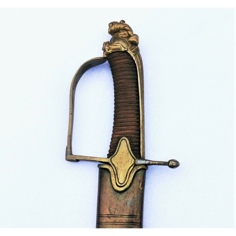 Armes Blanches SABRE DE CHASSEUR A CHEVAL HUSSARD  REVOLUTIONNAIRE VERS 1790 - France fin XVIIIè {PRODUCT_REFERENCE} - 1