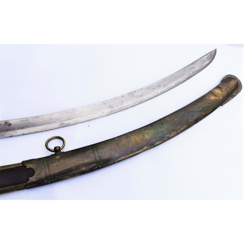 Armes Blanches SABRE DE CHASSEUR A CHEVAL HUSSARD  REVOLUTIONNAIRE VERS 1790 - France fin XVIIIè {PRODUCT_REFERENCE} - 20