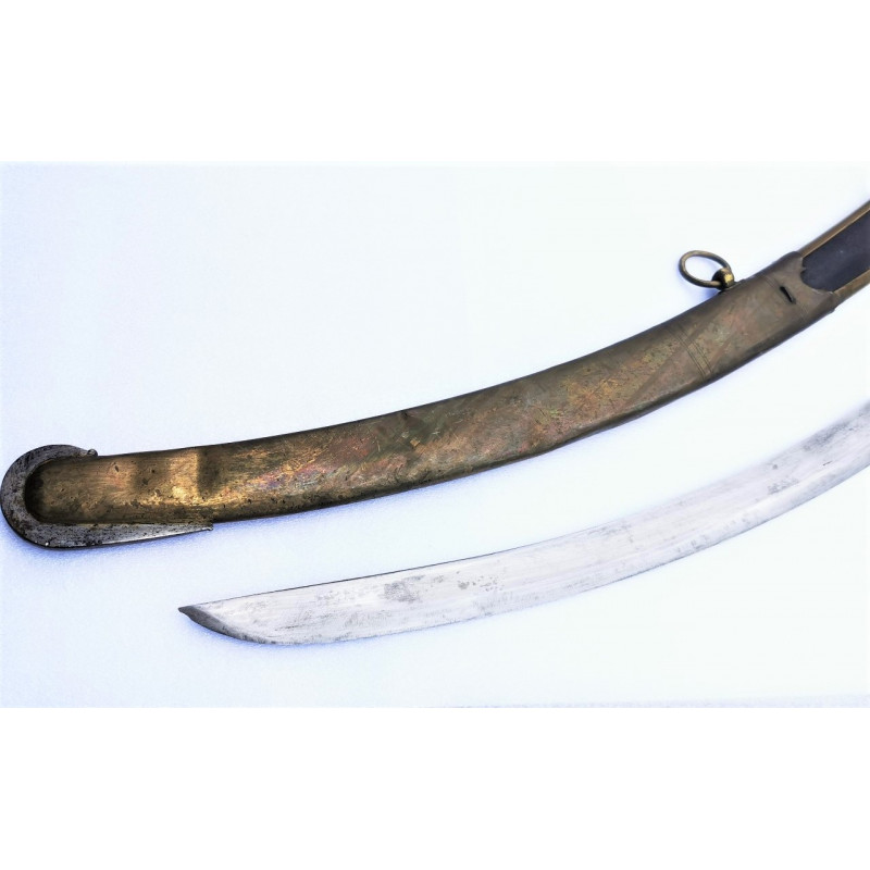 Armes Blanches SABRE DE CHASSEUR A CHEVAL HUSSARD  REVOLUTIONNAIRE VERS 1790 - France fin XVIIIè {PRODUCT_REFERENCE} - 8