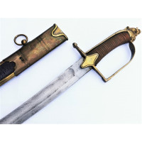 Armes Blanches SABRE DE CHASSEUR A CHEVAL HUSSARD  REVOLUTIONNAIRE VERS 1790 - France fin XVIIIè {PRODUCT_REFERENCE} - 10