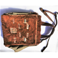 Militaria SAC A DOS ALLEMAND WW2 TRANSMISSION TELEPGRAPHE TORNISTER N°3 POIL DE VACHE - Allemagne Seconde Guerre {PRODUCT_REFERE