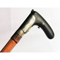ANTIQUITES RARE CANNE FUSIL CHIEN EXTERNE POIGNEE BASCULANTE CALIBRE 12mm  410/50  - Saint Etienne France XIXè {PRODUCT_REFERENC