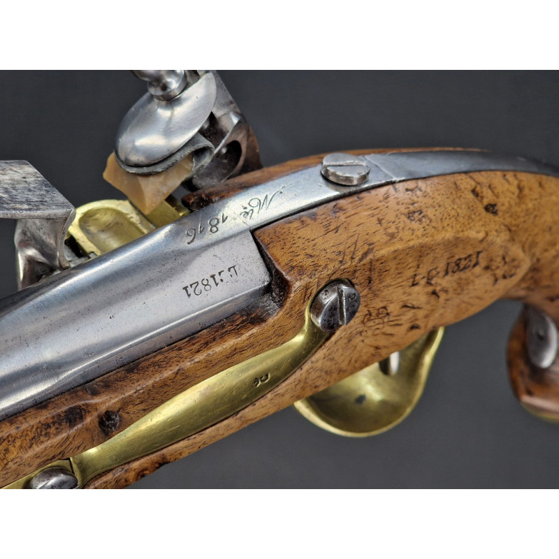 Handguns PISTOLET DE CAVALERIE TROUPE 1816 MANUFACTURE ROYALE DE TULLE - France Restauration 1816 {PRODUCT_REFERENCE} - 1