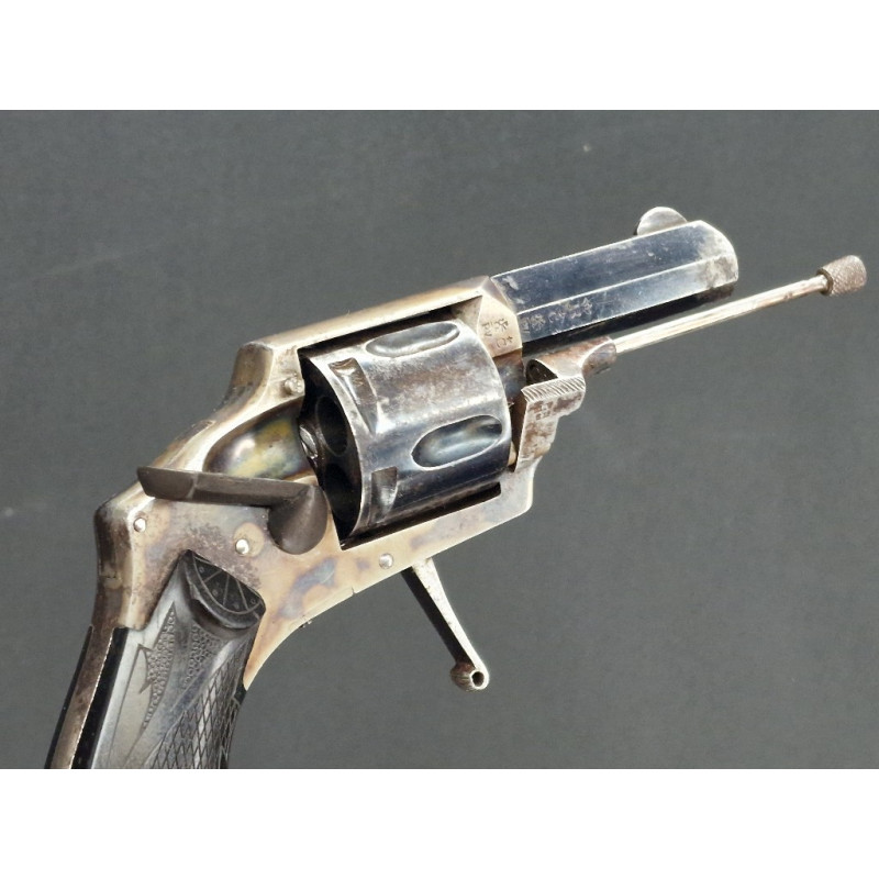 Handguns REVOLVER FAG VELODOG BOSSU HAMERLESS à PONTET Calibre 7,65 - Allemagne XIXè {PRODUCT_REFERENCE} - 5