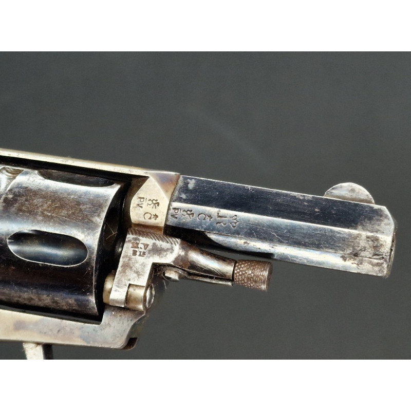 Handguns REVOLVER FAG VELODOG BOSSU HAMERLESS à PONTET Calibre 7,65 - Allemagne XIXè {PRODUCT_REFERENCE} - 6