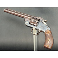 Armes de Poing REVOLVER SMITH & WESSON NEW MODEL N°3  Hausse TARGET 1871 SIMPLE ACTION  Calibre 44 Russian N° 25014 - USA XIXè {