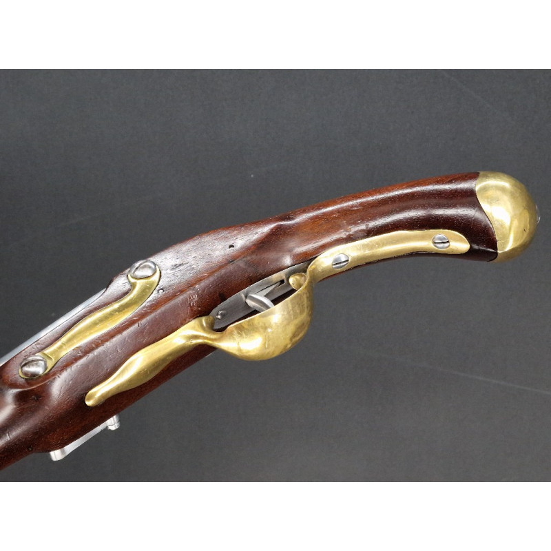 Handguns PISTOLET DE CAVALERIE MODELE 1763-66 de 1775 MANUFACTURE DE SAINT ETIENNE - France Ancienne Monarchie {PRODUCT_REFERENC