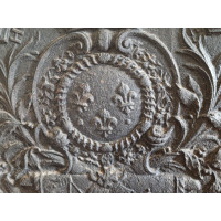Souvenirs Historiques MAISON DU ROI PLAQUE DE CHEMINEE HOSTEL DES MOUSQUETAIRES NOIRS DU ROI LOUIS XIV 1699 - 1701 - FRANCE ANCI