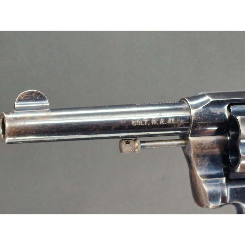 Handguns REVOLVER COLT 1895 NEW ARMY 4.5 Pouces Calibre 41 LC  1907  - USA  XIXè {PRODUCT_REFERENCE} - 6