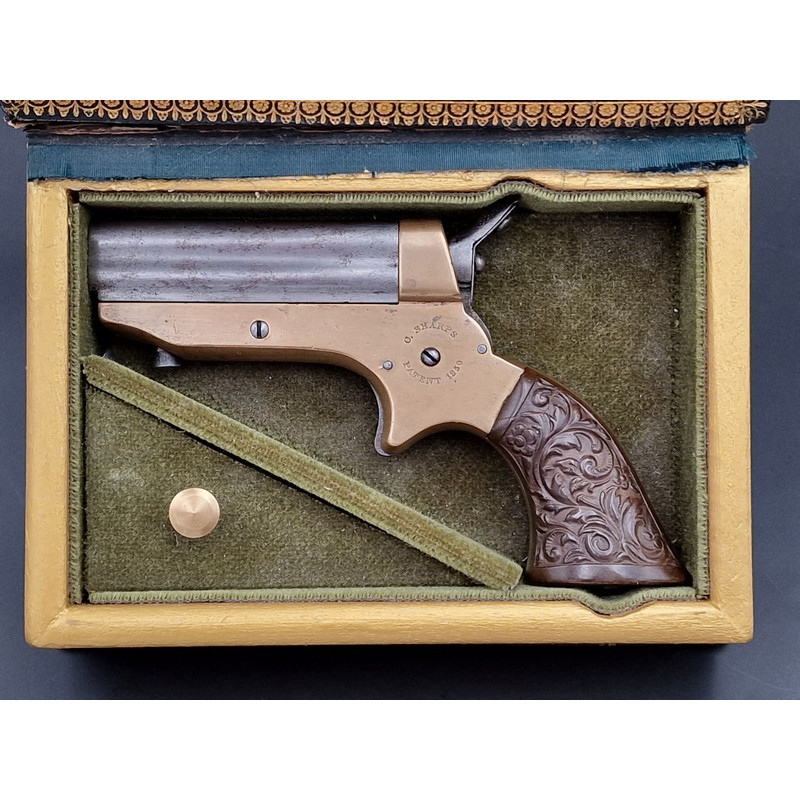 Armes de Poing PISTOLET SHARPS 1859  en Coffret Livre  Calibre 22 short  -  USA XIXè {PRODUCT_REFERENCE} - 4