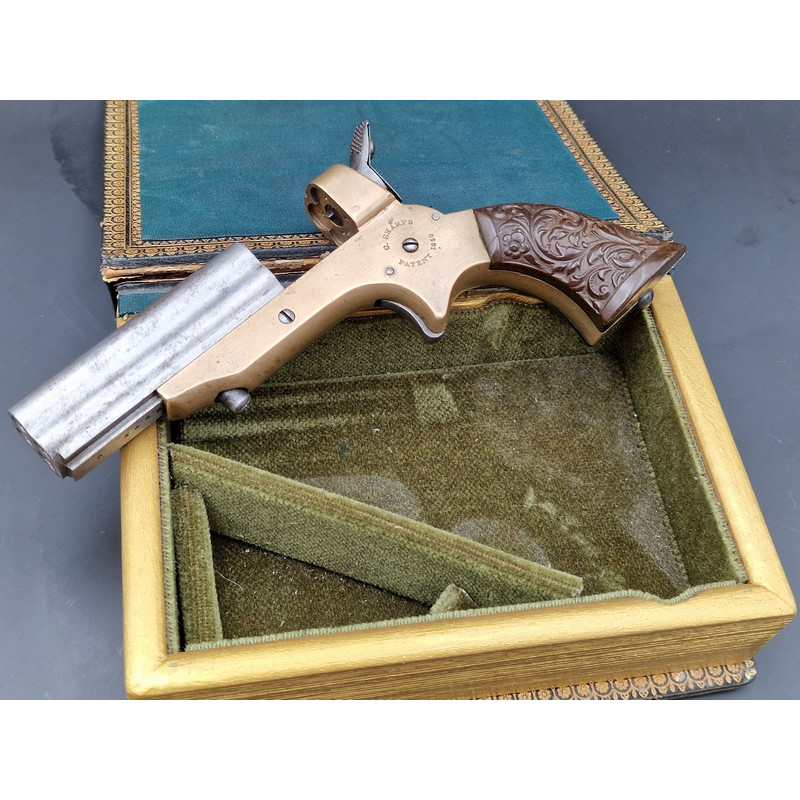 Armes de Poing PISTOLET SHARPS 1859  en Coffret Livre  Calibre 22 short  -  USA XIXè {PRODUCT_REFERENCE} - 5