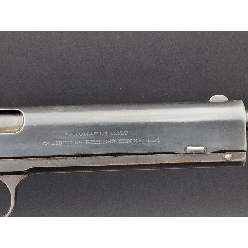 Handguns PISTOLET AUTOMATIQUE   COLT 1900 1er Modèle  SAFETY   CALIBRE 38 ACP  -  USA XXè {PRODUCT_REFERENCE} - 6