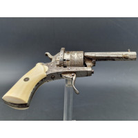 Handguns REVOLVER A BROCHE  THE GUARDIAN AMERICAN MODEL  CALIBRE 7MM - Belgique XIXè {PRODUCT_REFERENCE} - 1