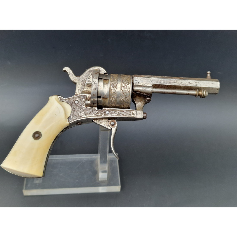 Handguns REVOLVER A BROCHE  THE GUARDIAN AMERICAN MODEL  CALIBRE 7MM - Belgique XIXè {PRODUCT_REFERENCE} - 3