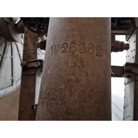 Armes Neutralisées  CANON de 75 sur AFFUT de CAMPAGNE BI FLÈCHES 1897 / 1932  ROUES BOIS  PRODUIT À 100 EXEMPLAIRES  catégorie D