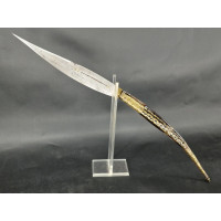 Couteaux Anciens & Divers GRAND COUTEAU   NAVAJA ESPAGNE 19è   CATALOGNE DU SUD {PRODUCT_REFERENCE} - 2