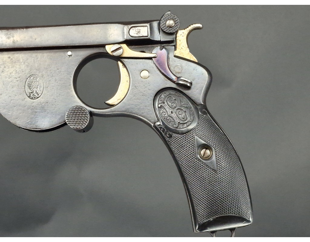Handguns PISTOLET BERGMANN N°2 modèle 1896 calibre 5mm Bergmann - Allemagne XIXè {PRODUCT_REFERENCE} - 7