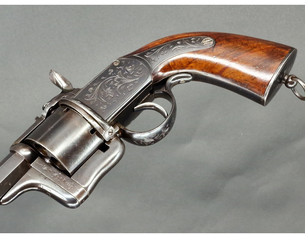 Handguns REVOLVER   EYRAUD Breveté   en 1858 à Saint Etienne   Calibre 12mm à Broche  -  France XIXè {PRODUCT_REFERENCE} - 11