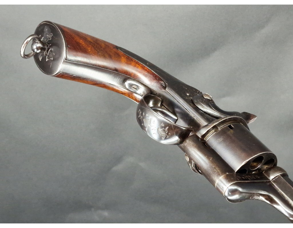 Handguns REVOLVER   EYRAUD Breveté   en 1858 à Saint Etienne   Calibre 12mm à Broche  -  France XIXè {PRODUCT_REFERENCE} - 9