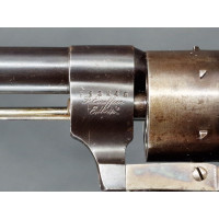 Armes de Poing REVOLVER ESCOFFIER SUR BREVET LEFAUCHEUX 1862 TRIPLE ACTION 12mm BROCHE  - FRANCE Second Empire {PRODUCT_REFERENC